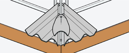การติดตั้ง กระเบื้องลอนคู่ วิธีที่13